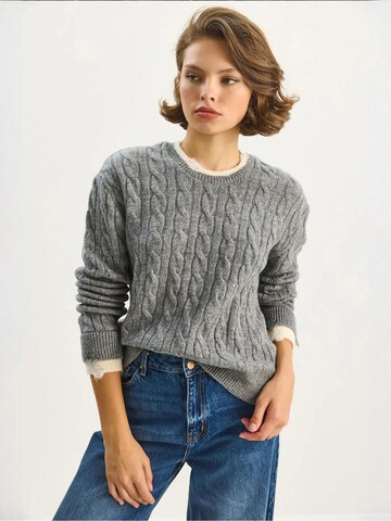 Bianco Lucci - Pullover 'Pullover' em cinzento