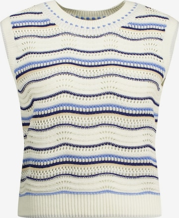 Pull-over 'Serjine' Deeluxe en bleu : devant