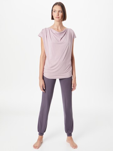 T-shirt fonctionnel CURARE Yogawear en rose