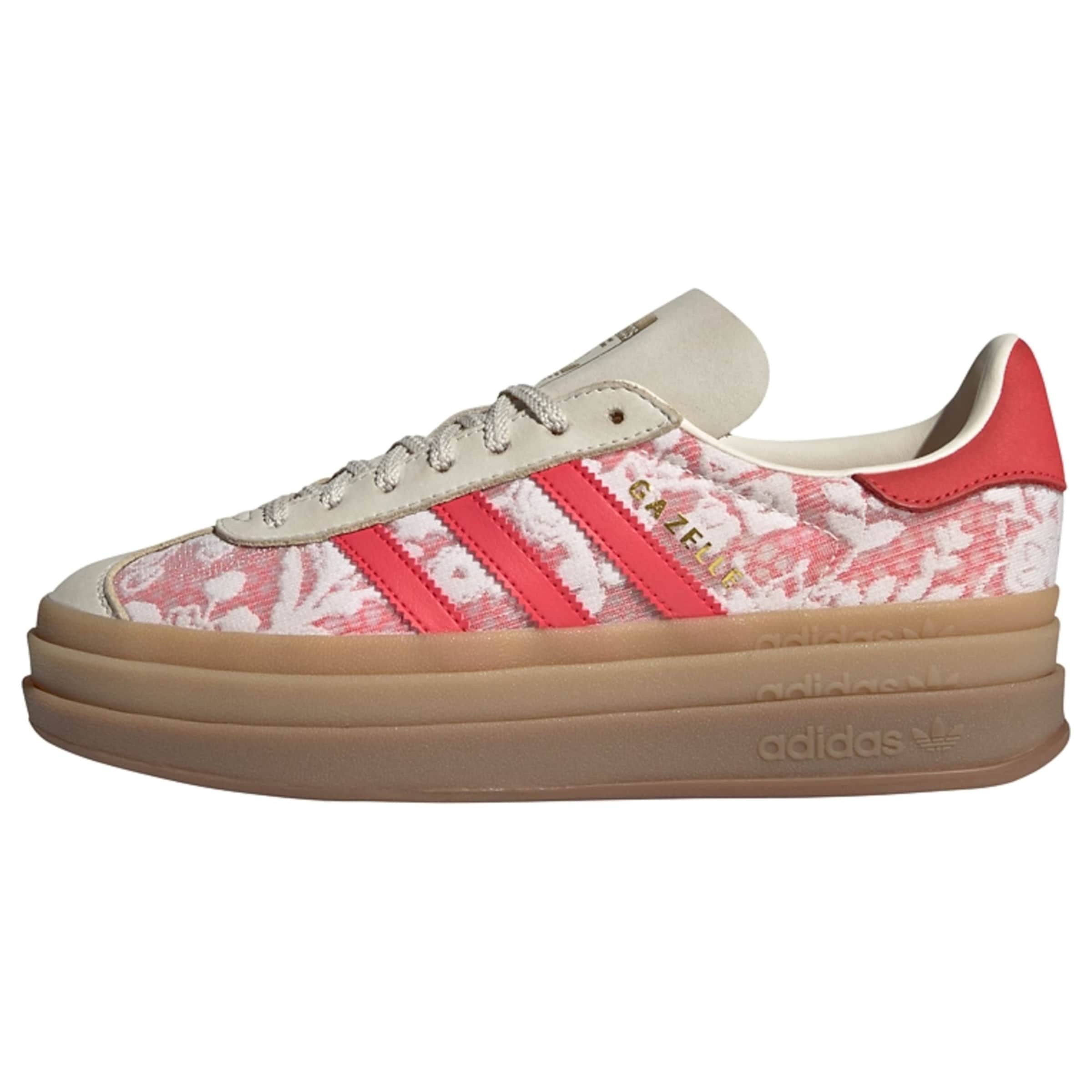 balts ADIDAS ORIGINALS Zemie brīvā laika apavi 'Gazelle Bold x Liberty London': no priekšpuses