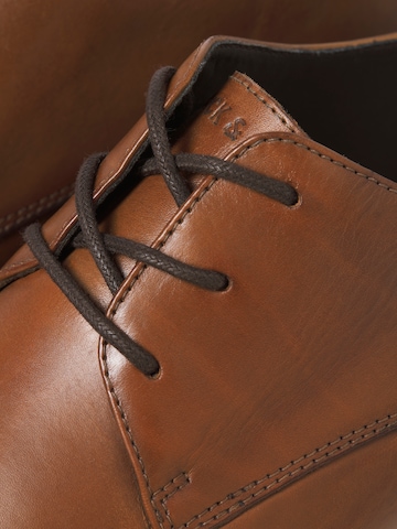 JACK & JONES Schnürschuh 'JFWOSLO' in Braun