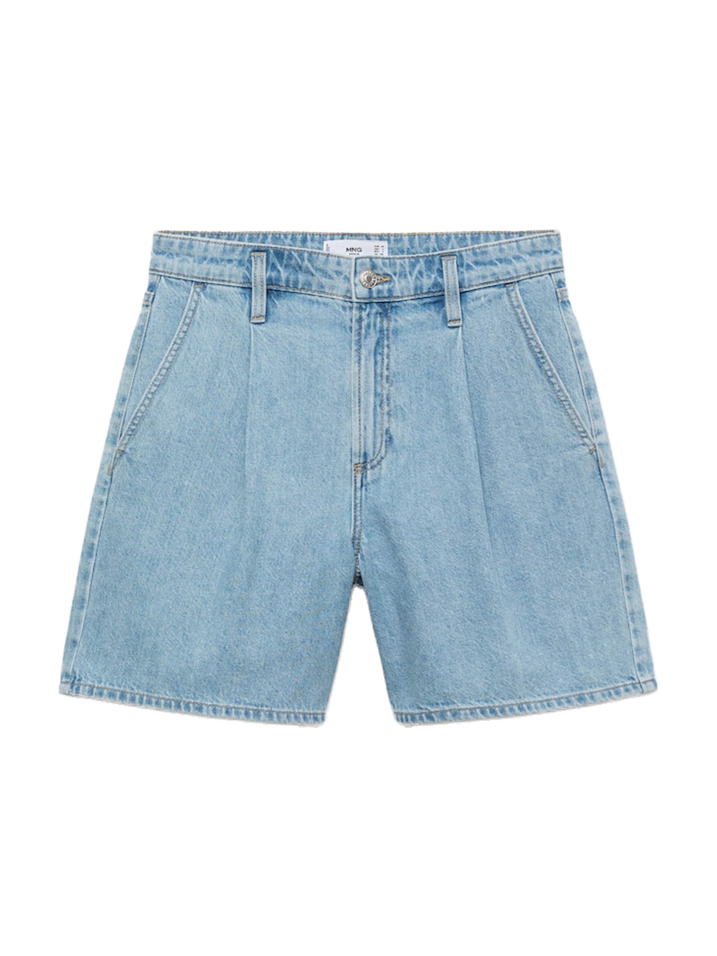 MANGO Pressveckade jeans 'MARINA' i ljusblå, Produktvy