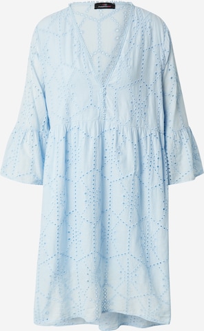 Robe 'Jenna' Zwillingsherz en bleu : devant