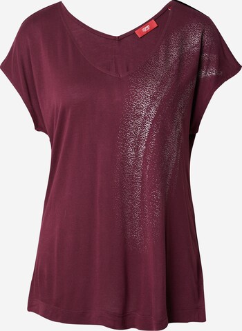 T-shirt ESPRIT en violet : devant