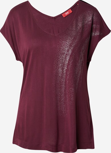 ESPRIT T-Shirt in rotviolett / silber, Produktansicht