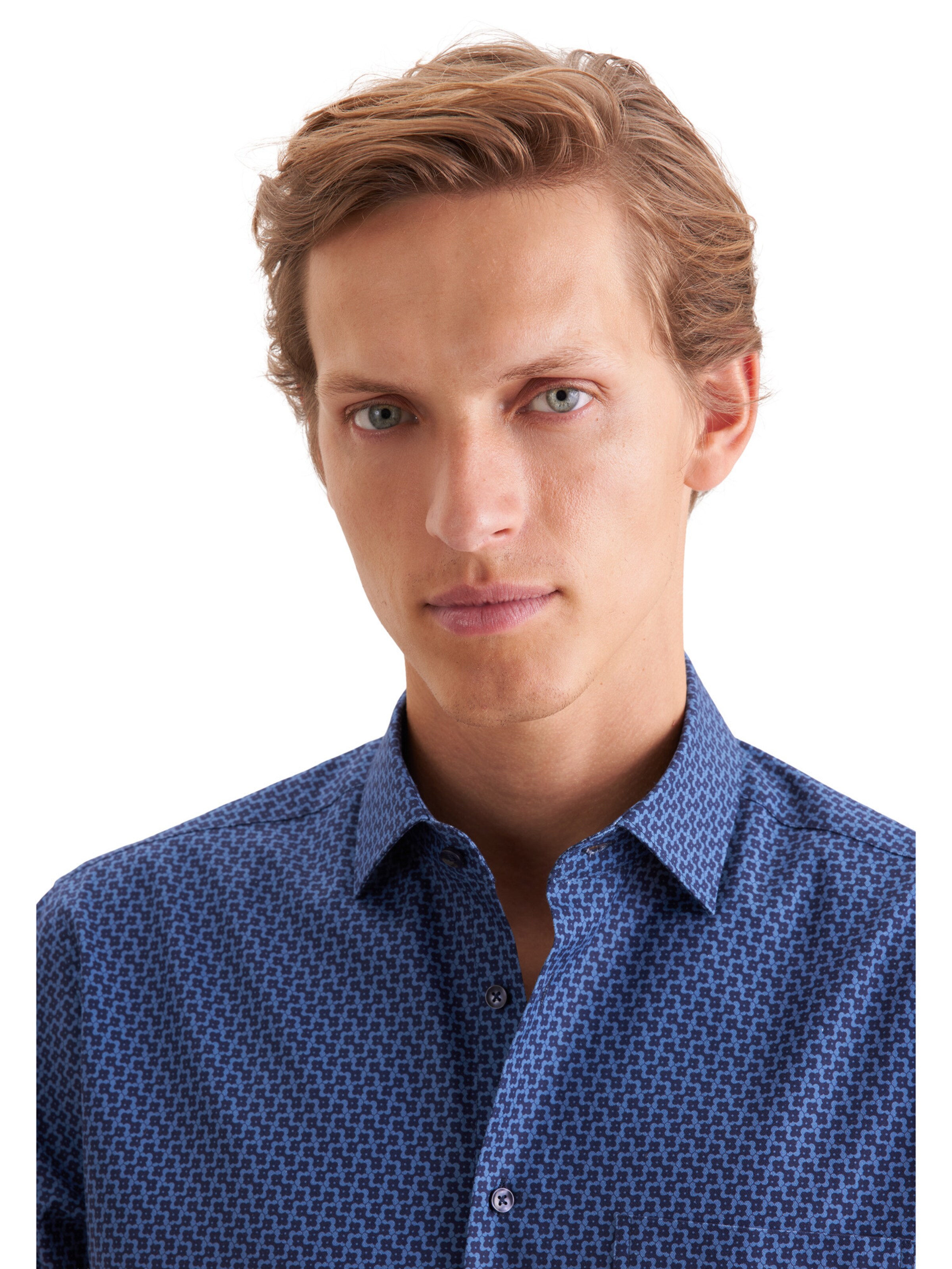 SEIDENSTICKER Regular fit Zakelijk overhemd in Blauw