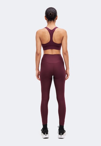 PUMA Skinny Sportnadrágok 'CLOUDSPUN' - piros