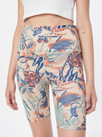 DEDICATED. - Skinny Leggings 'Kortebo Vintage Jungle' em mistura de cores