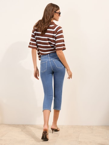 Friends Like These Slimfit Jeans in Blauw