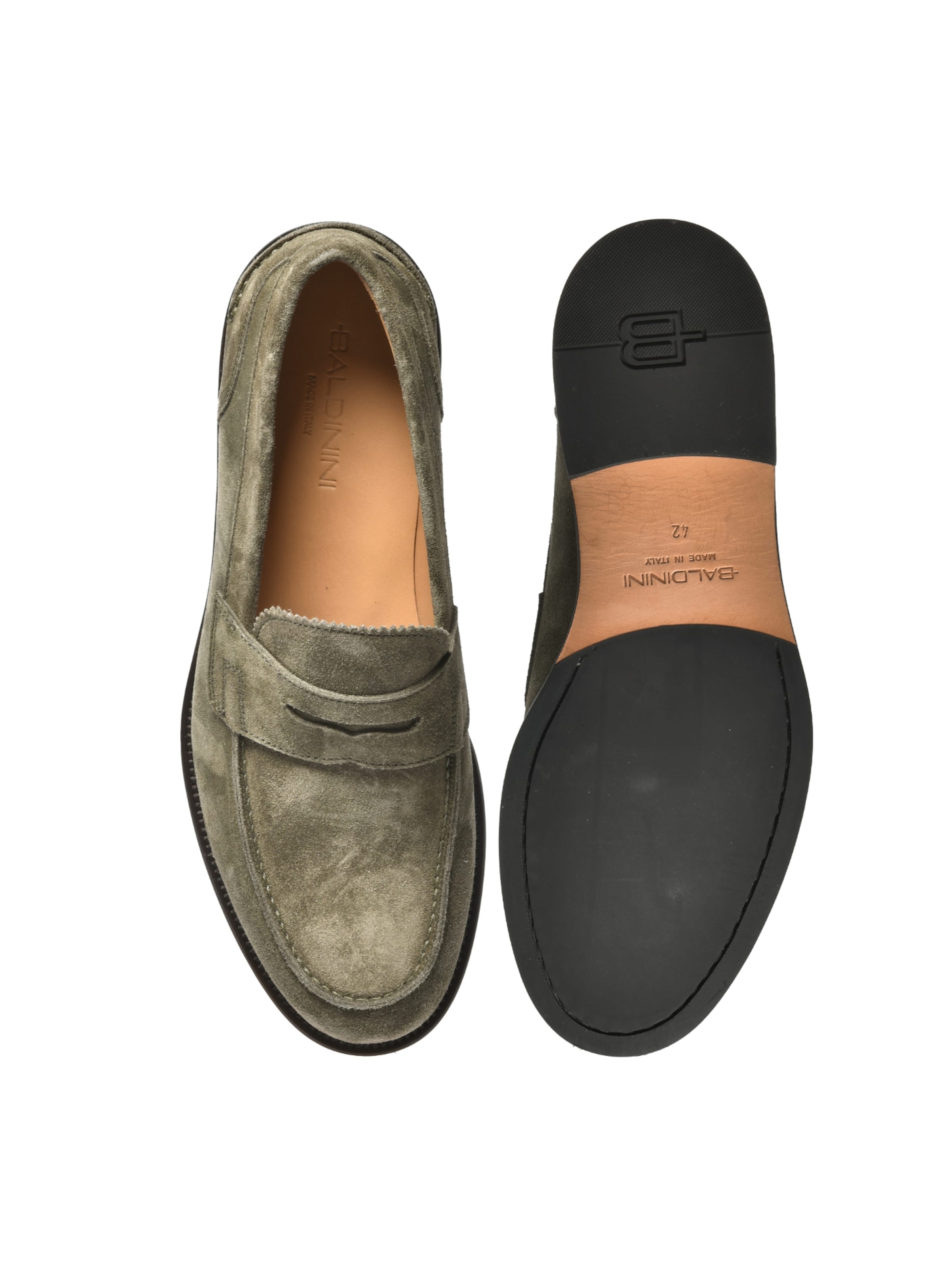 Chaussure basse BALDININI en vert