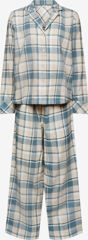 ESPRIT Pyjama in Blauw: voorkant