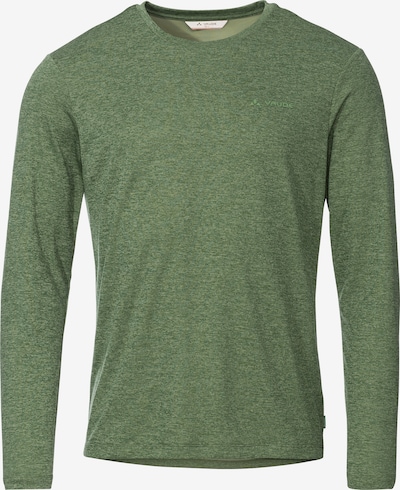 VAUDE Functioneel shirt 'Essential' in de kleur Groen gemêleerd, Productweergave