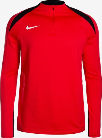 NIKE Athletic Sweatshirt 'Strike 24' in Red: front