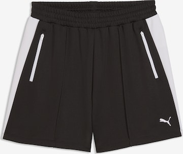 PUMA Loosefit Shorts 'T7' in Schwarz: Vorderseite