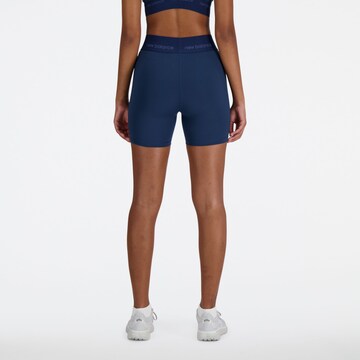 new balanceSkinny Sportske hlače 'Sleek 5' - plava boja