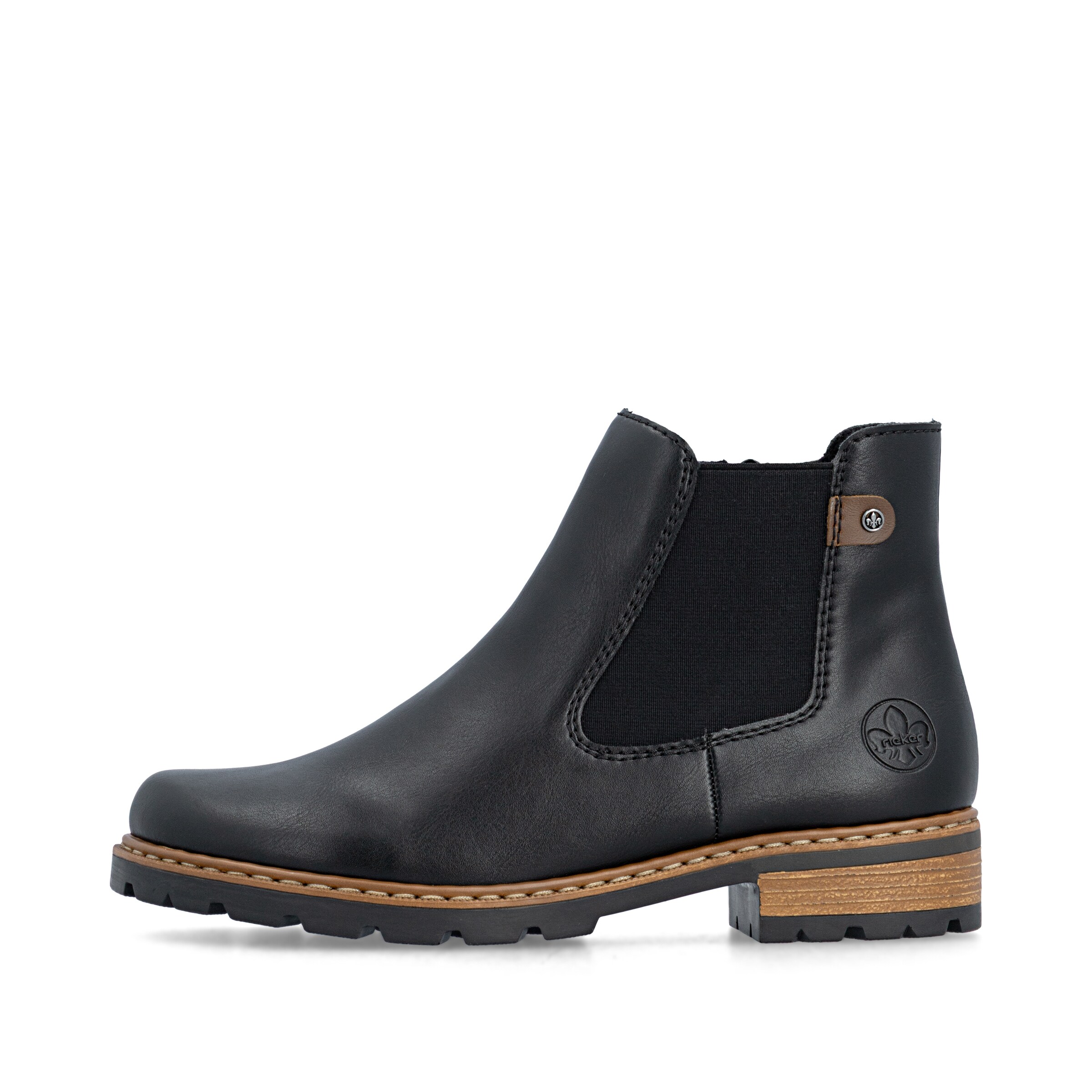 Bottines Rieker en noir
