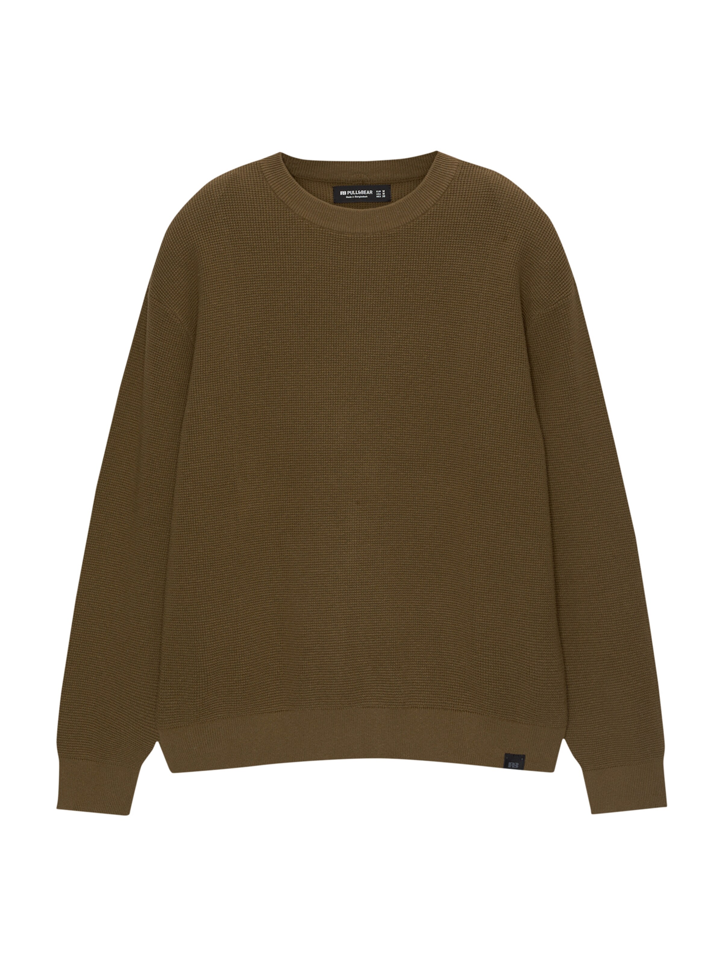 Pull&Bear Sveter - Zelená: predná strana