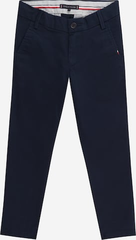 TOMMY HILFIGER Regular Pants '1985' in Blue: front