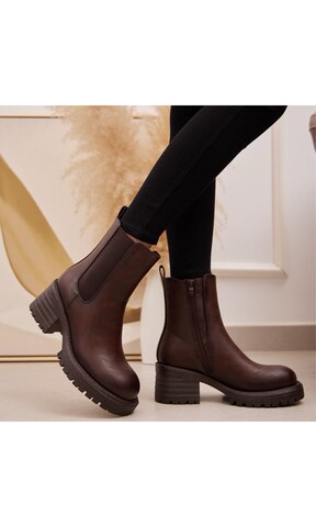 Ital-Design Ankle Boots in Brown