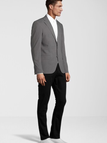 Coupe slim Veste de costume Steffen Klein en gris