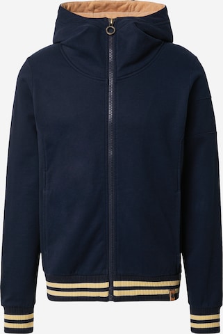 Fli Papigu Sweat jacket 'Testo' in Blue: front