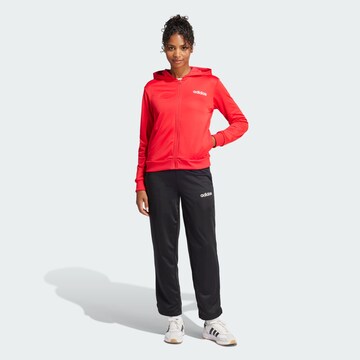 ADIDAS SPORTSWEAR Tracksuit 'Essentials' in Red: front