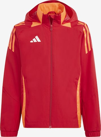ADIDAS PERFORMANCE Sportjacke 'Tiro' in Rot: Vorderseite
