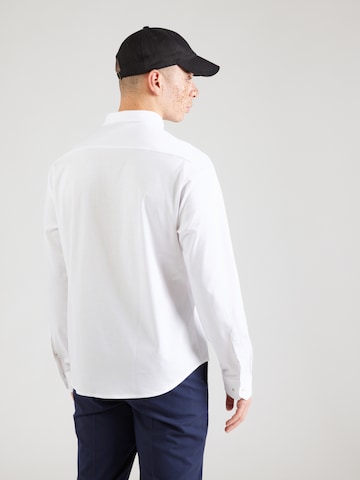 Coupe regular Chemise 'B_MOTION_L' BOSS Green en blanc : derrière