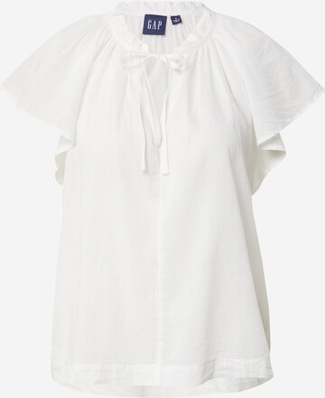 Camicia da donna di GAP in bianco: frontale