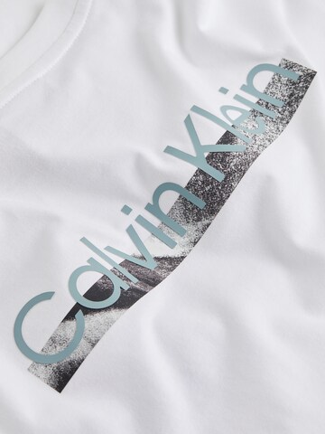 Calvin Klein Big & Tall Μπλουζάκι σε λευκό
