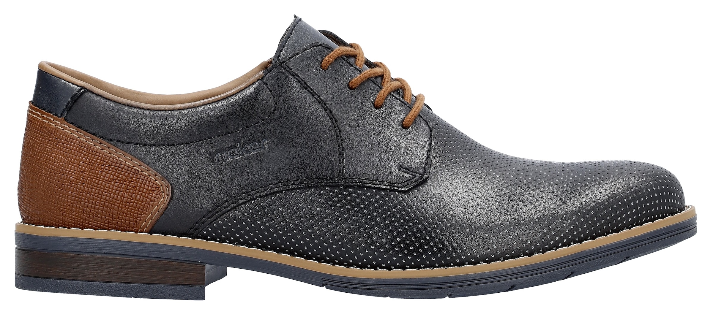 Chaussure à lacets '10308' Rieker en bleu