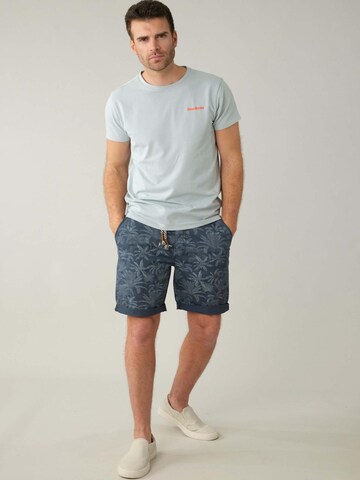 Deeluxe T-Shirt 'Yaz' in Blau