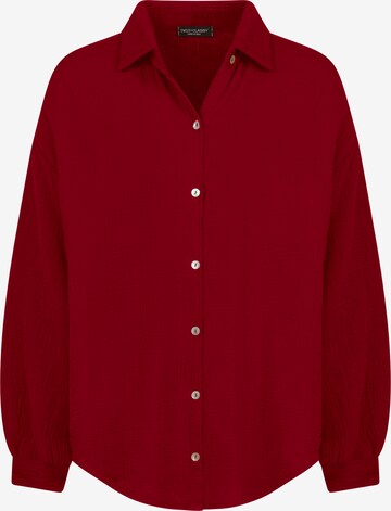 SASSYCLASSY Blouse in Rood: voorkant