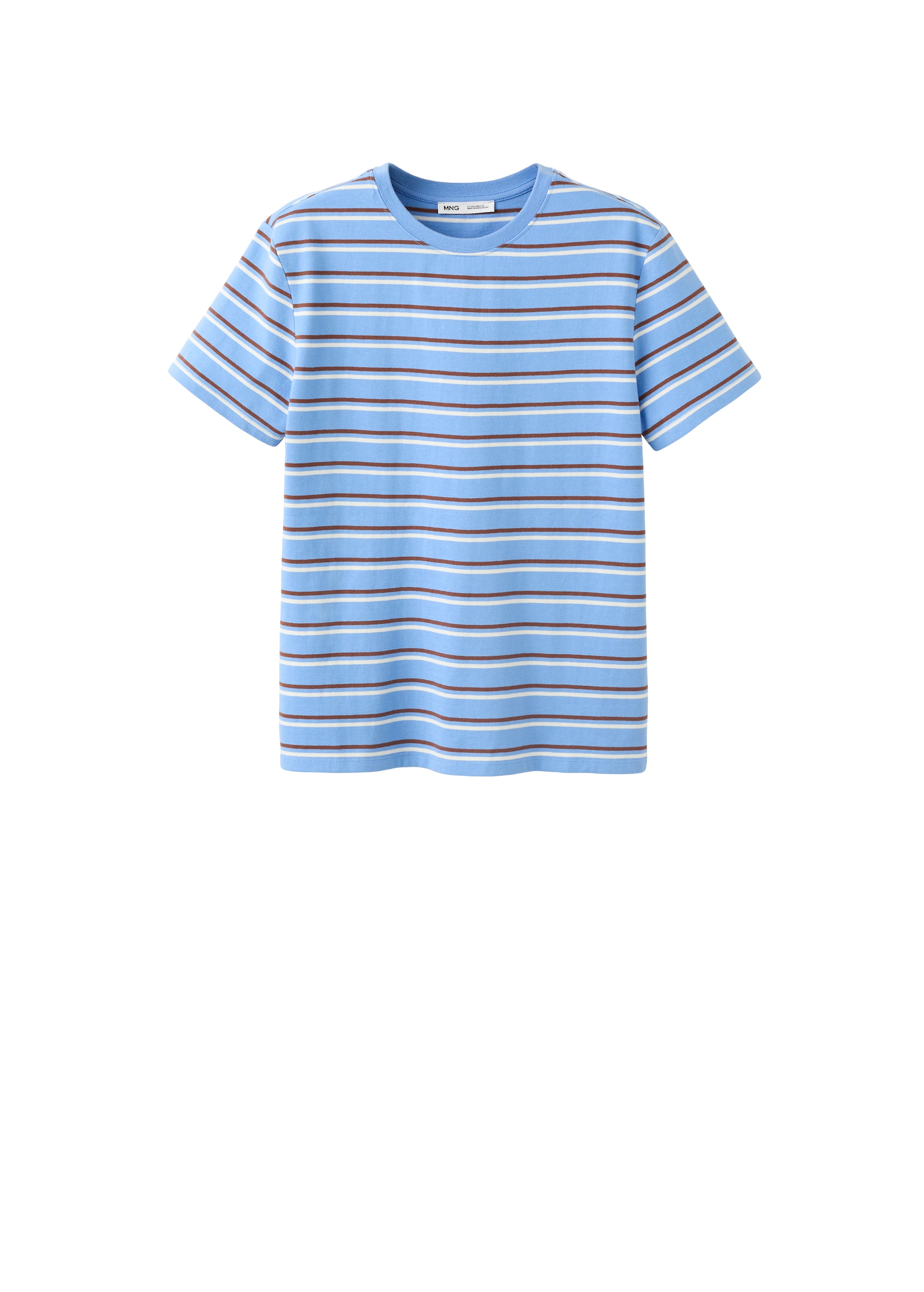 Maglietta 'JAZMIN' di MANGO in blu: frontale