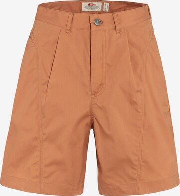 Fjällräven Athletic Pants 'Vardag' in Orange: front