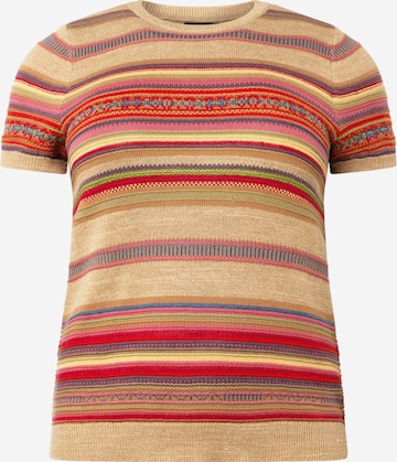 Lauren Ralph Lauren Plus - Pullover em mistura de cores: frente