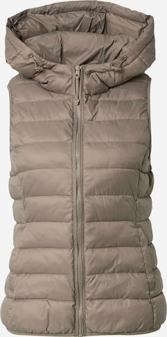 Gilet 'New Tahoe' di ONLY in marrone: frontale