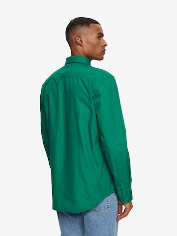 Coupe regular Chemise ESPRIT en vert