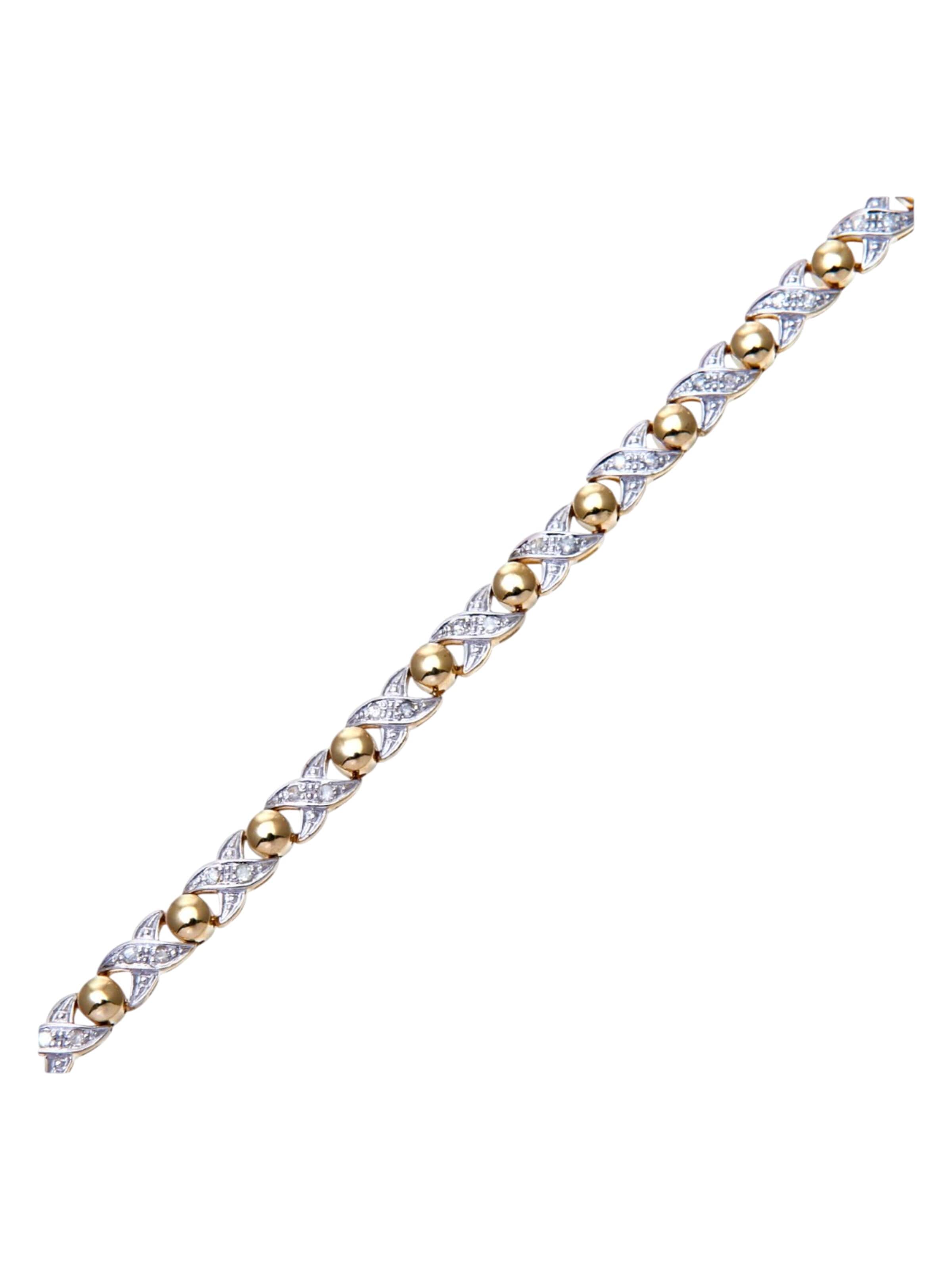 DIAMANT LETERNEL Armband‌ in Gelb