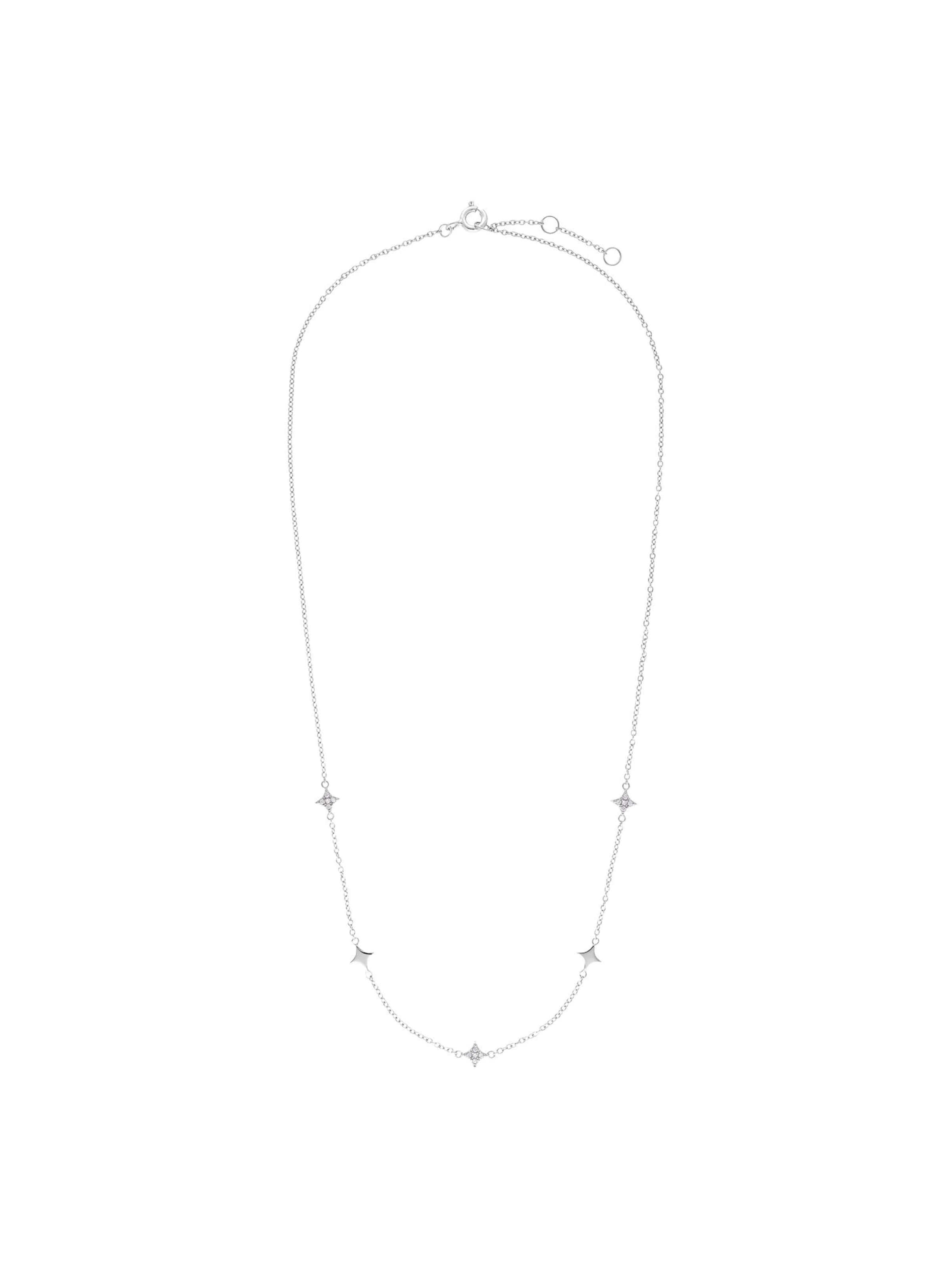 Lucardi Ketting 'Klassisch' in Zilver: voorkant