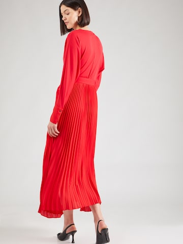 Karen Millen - Vestido 'Ponte Georgette' en rojo