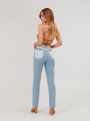 ABOUT YOU x Swalina&Linus Regular Jeans 'Juna' in Blauw