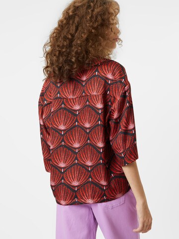 Camicia da donna 'CAMICIA' di Sisley in rosso