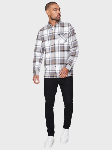 Threadbare Regular Fit Hemd 'Franco' in Grau