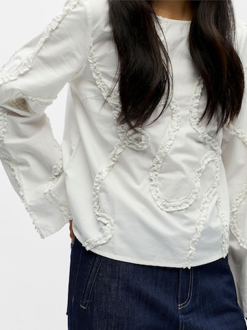 Camicia da donna 'OBJEnesa' di OBJECT in bianco