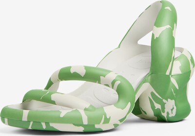 CAMPER Sandales ' Kobarah ' en vert / blanc, Vue avec produit