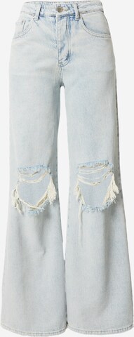 Wide leg Jeans di GLAMOROUS in blu: frontale