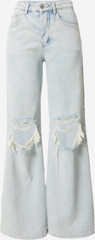 GLAMOROUS Wide leg Jeans in Blauw: voorkant