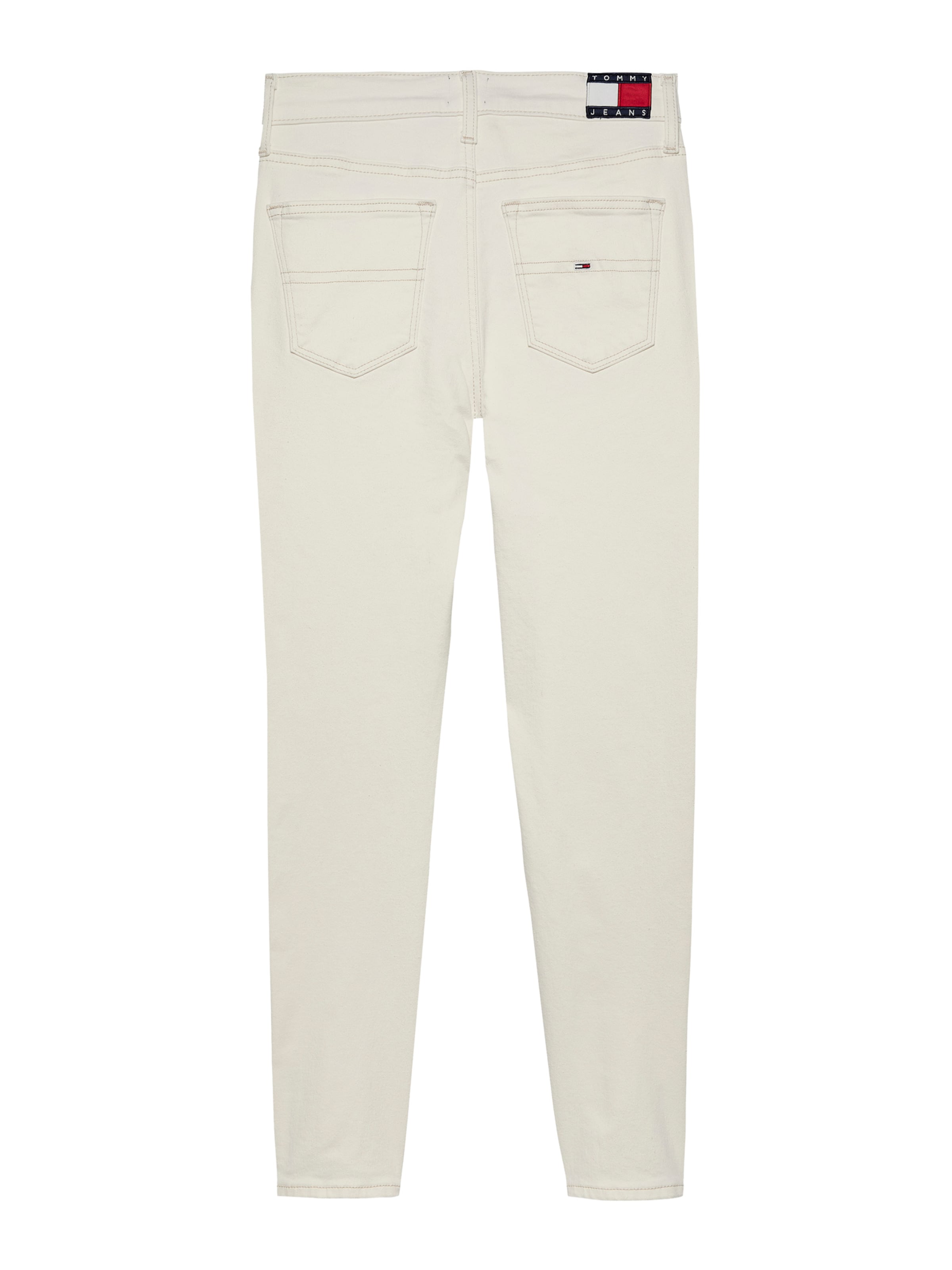 Tommy Jeans Skinny Jeansy 'Nora' w kolorze biały