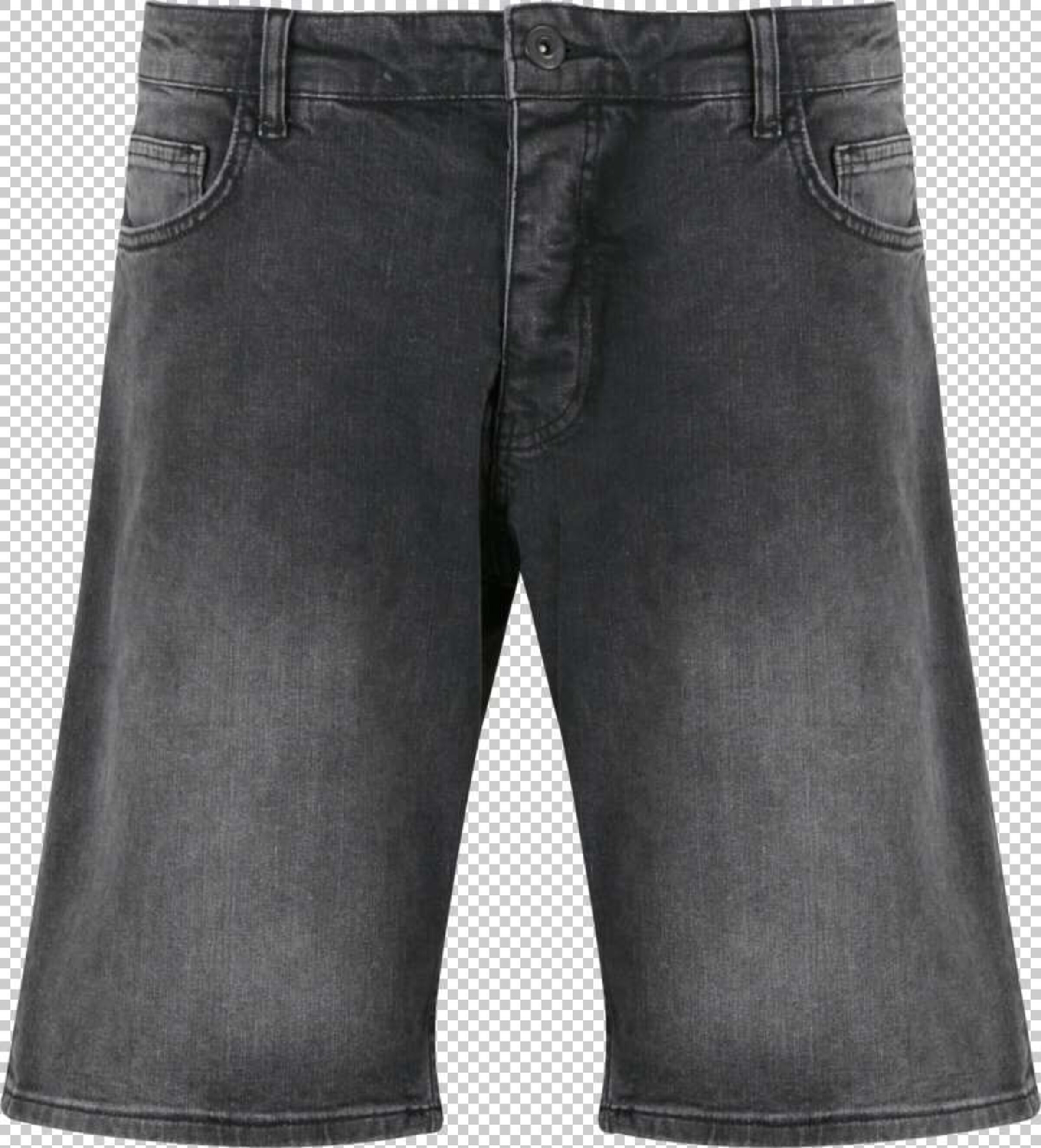 2Y Premium Regular Shorts in Schwarz: Vorderseite